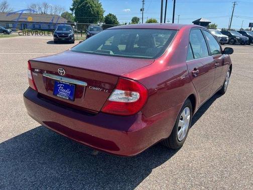 Red 2003 Toyota Camry LE