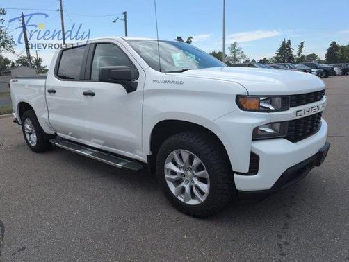 Summit White 2021 Chevrolet Silverado 1500 Custom