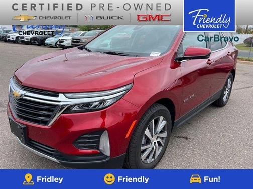 Radiant Red 2024 Chevrolet Equinox LT