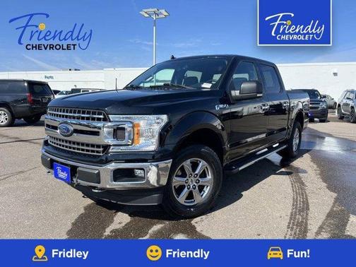 Shadow Black 2018 Ford F-150 XLT