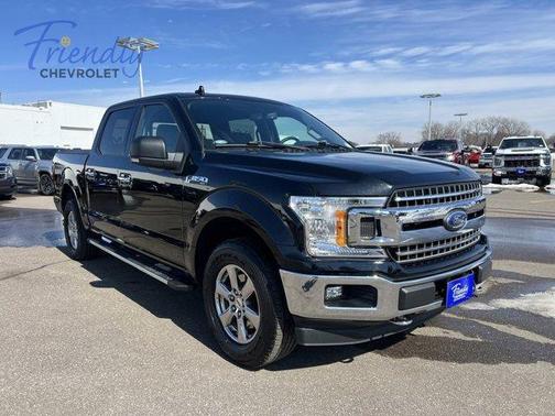 Shadow Black 2018 Ford F-150 XLT