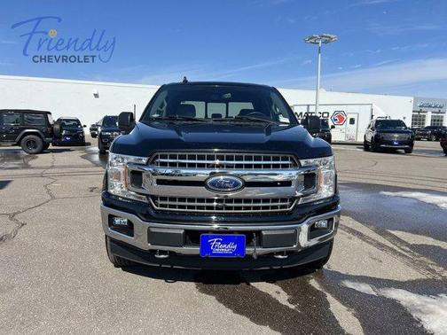 Shadow Black 2018 Ford F-150 XLT