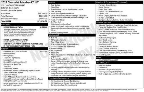 2023 Chevrolet Suburban LT