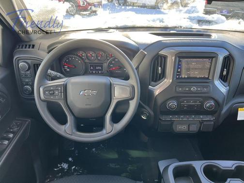 White Sand 2026 Chevrolet Silverado 1500 Custom Trail Boss