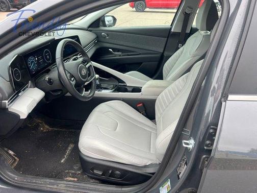 Gray 2025 Hyundai ELANTRA Limited