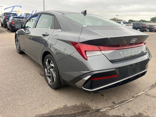 Gray 2025 Hyundai ELANTRA Limited