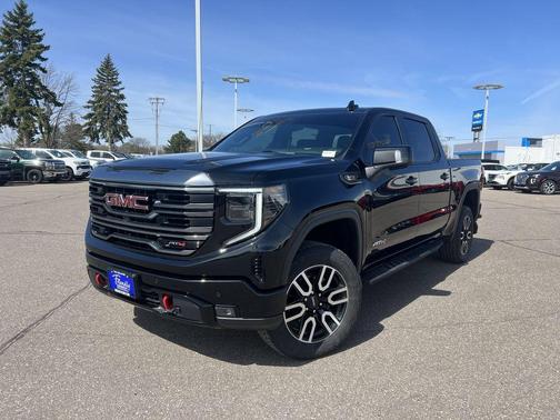 Black 2024 GMC Sierra 1500 AT4