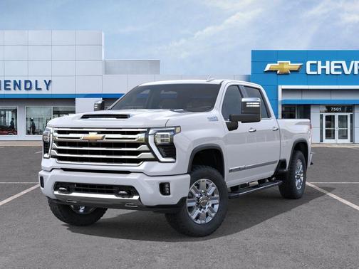 Polar White 2026 Chevrolet Silverado 2500 High Country
