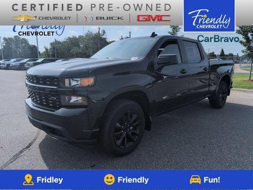 Black 2022 Chevrolet Silverado 1500 Limited Custom
