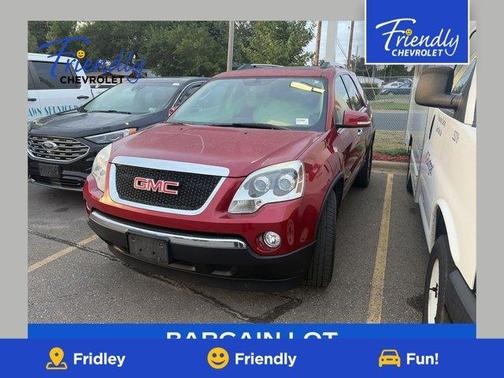 Crystal Red Tintcoat 2012 GMC Acadia SLT-1