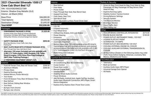 2021 Chevrolet Silverado 1500 LT