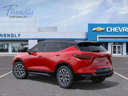 Radiant Red 2026 Chevrolet Blazer RS