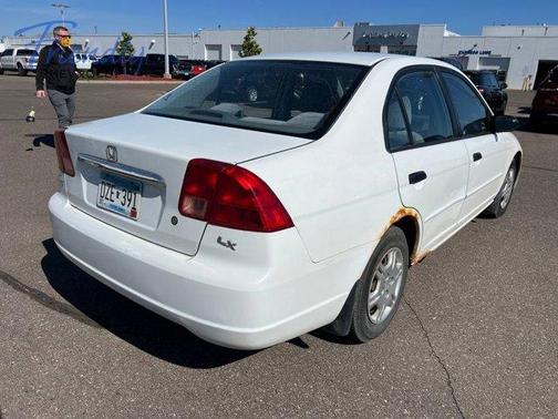 Taffeta White 2001 Honda Civic LX