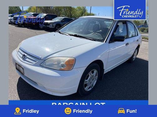 Taffeta White 2001 Honda Civic LX