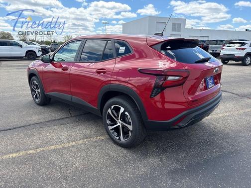 Red 2026 Chevrolet Trax 1RS