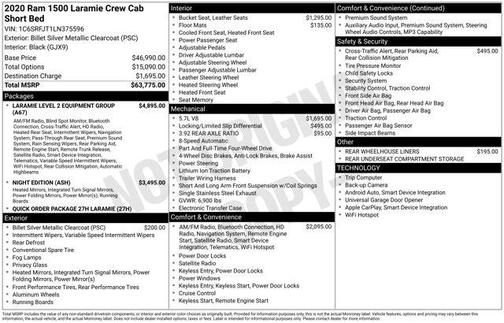 2020 RAM 1500 Laramie