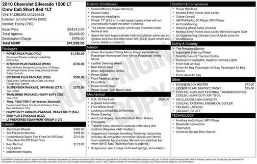 2010 Chevrolet Silverado 1500 LT