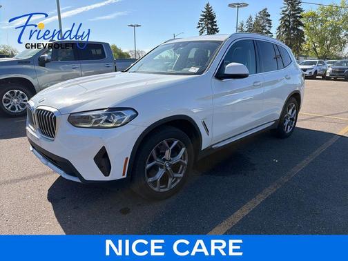 Alpine White 2024 BMW X3 xDrive30i