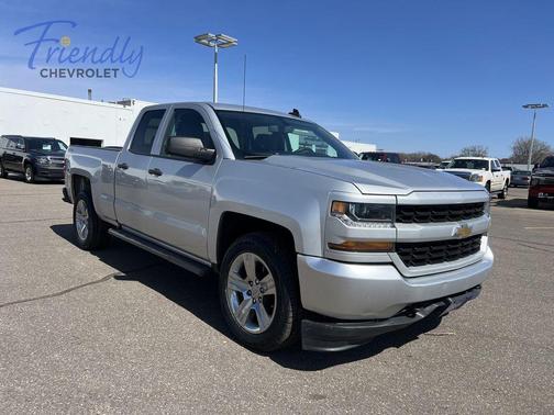 Gray 2018 Chevrolet Silverado 1500 Custom