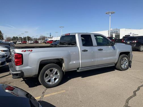 Gray 2018 Chevrolet Silverado 1500 Custom