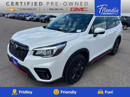 Crystal White Pearl 2019 Subaru Forester Sport
