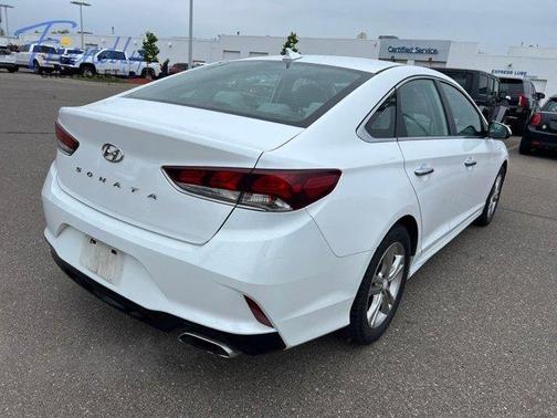 Quartz White Pearl 2019 Hyundai SONATA SEL