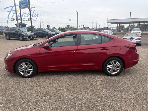 Scarlet Red 2019 Hyundai ELANTRA SEL