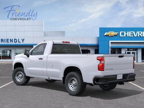 Summit White 2026 Chevrolet Silverado 1500 WT