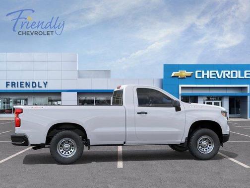 Summit White 2026 Chevrolet Silverado 1500 WT