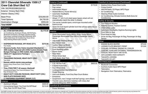 2011 Chevrolet Silverado 1500 LT