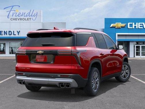 Radiant Red 2026 Chevrolet Traverse LT