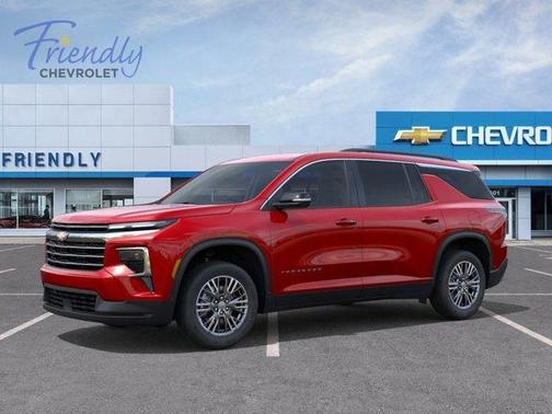 Radiant Red 2026 Chevrolet Traverse LT