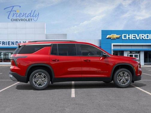 Radiant Red 2026 Chevrolet Traverse LT