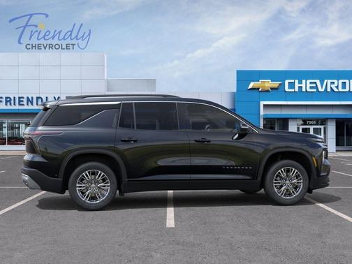 Mosaic Black Metallic 2026 Chevrolet Traverse LT