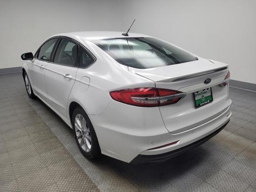 Oxford White 2020 Ford Fusion Plug-In Hybrid Titanium