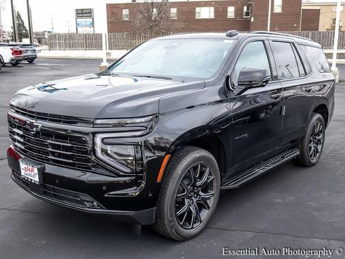 Black 2026 Chevrolet Tahoe 4WD RST