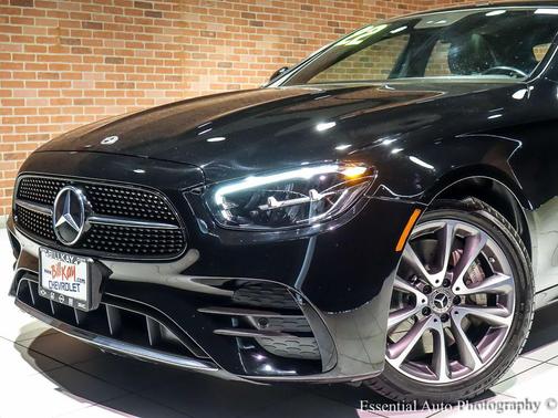 Black 2022 Mercedes-Benz E-Class 4MATIC