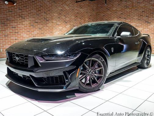 SHADOW BLACK 2025 Ford Mustang Dark Horse Fastback