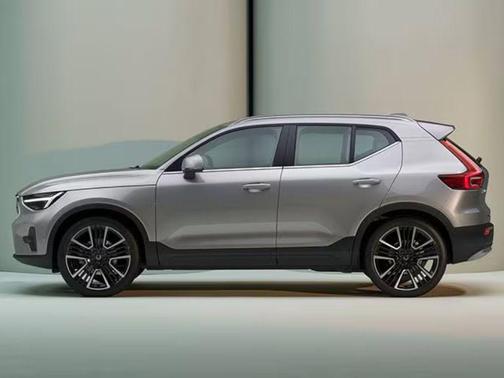 Blue 2025 Volvo XC40 B5 Plus Dark Theme