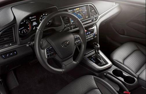 Quartz White Pearl 2017 Hyundai ELANTRA Limited