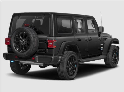 Black Clearcoat 2023 Jeep Wrangler 4xe Sahara