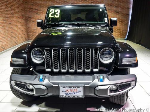 Black Clearcoat 2023 Jeep Wrangler 4xe Sahara