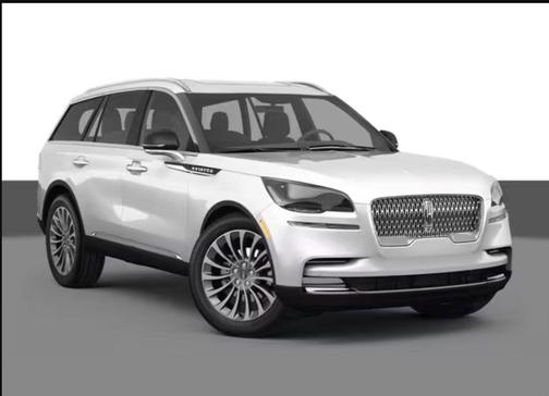 White Metallic 2024 Lincoln Aviator Black Label AWD