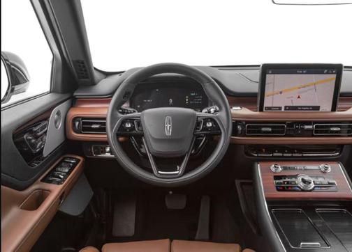 White Metallic 2024 Lincoln Aviator Black Label AWD