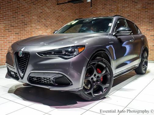 Vesuvio Gray Metallic 2024 Alfa Romeo Stelvio Veloce AWD