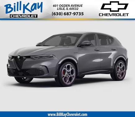 Moonlight Gray Metallic 2024 Alfa Romeo Stelvio Ti