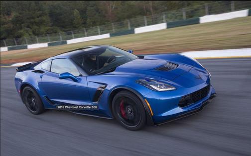 Laguna Blue Tintcoat 2015 Chevrolet Corvette Stingray