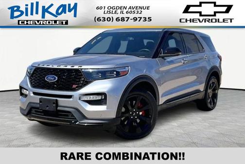 Iconic Silver Metallic 2021 Ford Explorer ST