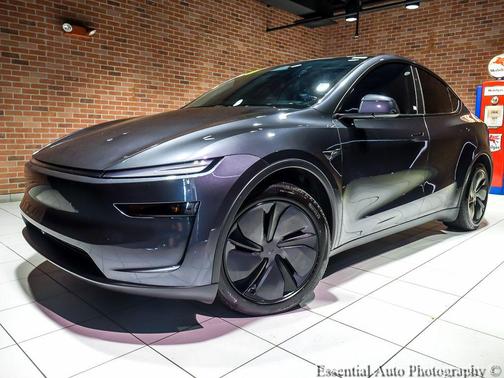 Stealth Grey 2026 Tesla Model Y Long Range Launch Series