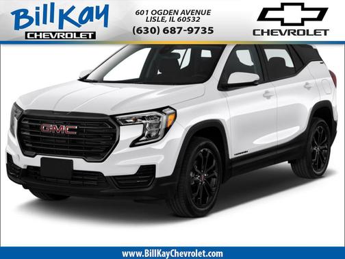 Summit White 2022 GMC Terrain SLT